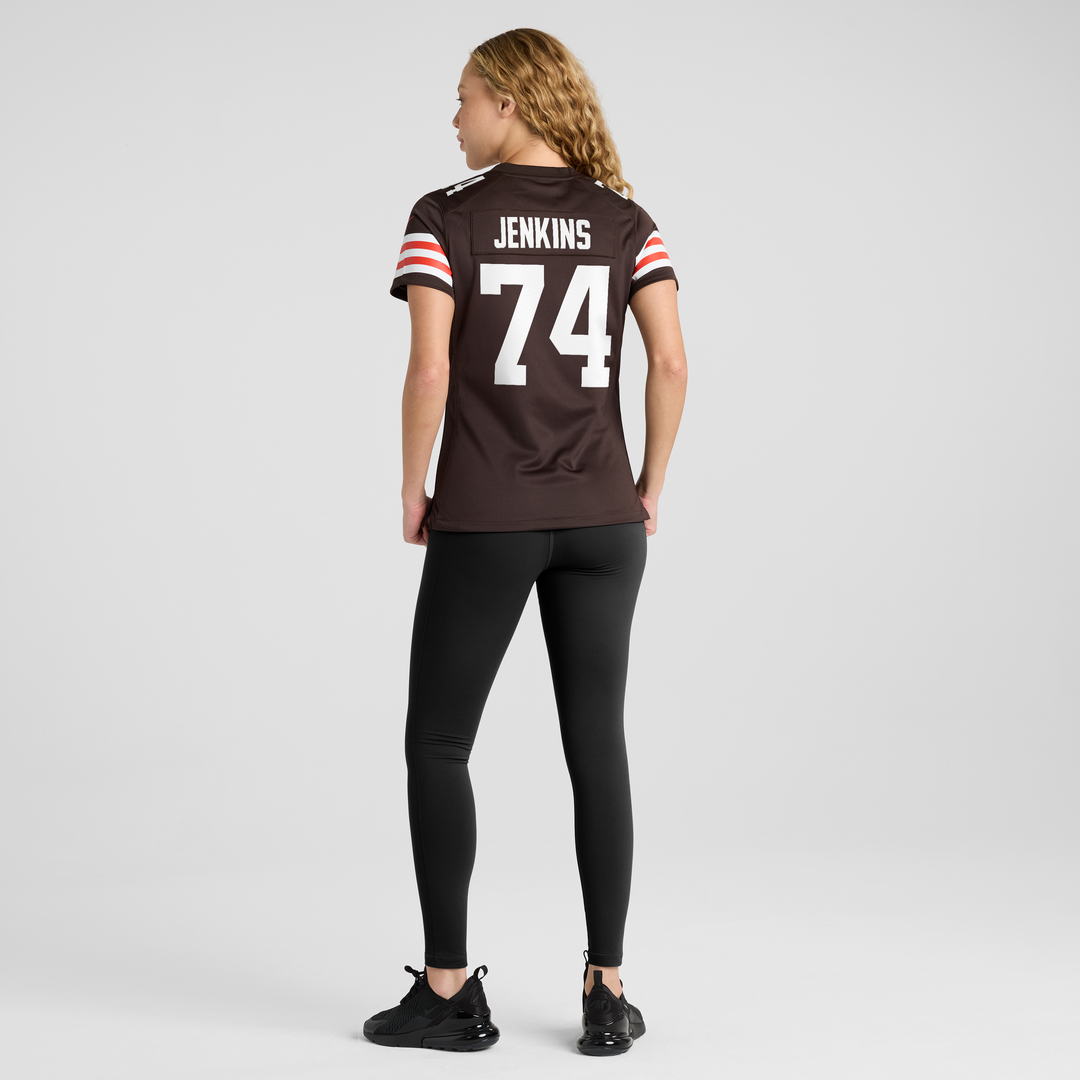 Elgton Jenkins Cleveland Browns Nike Women's Team Game Official Jersey -  Brown