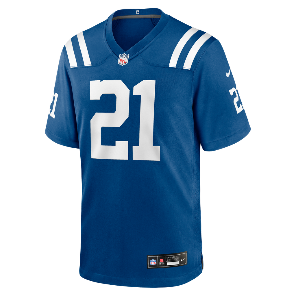 DJ Giddens Indianapolis Colts Nike Team Game Jersey - Royal