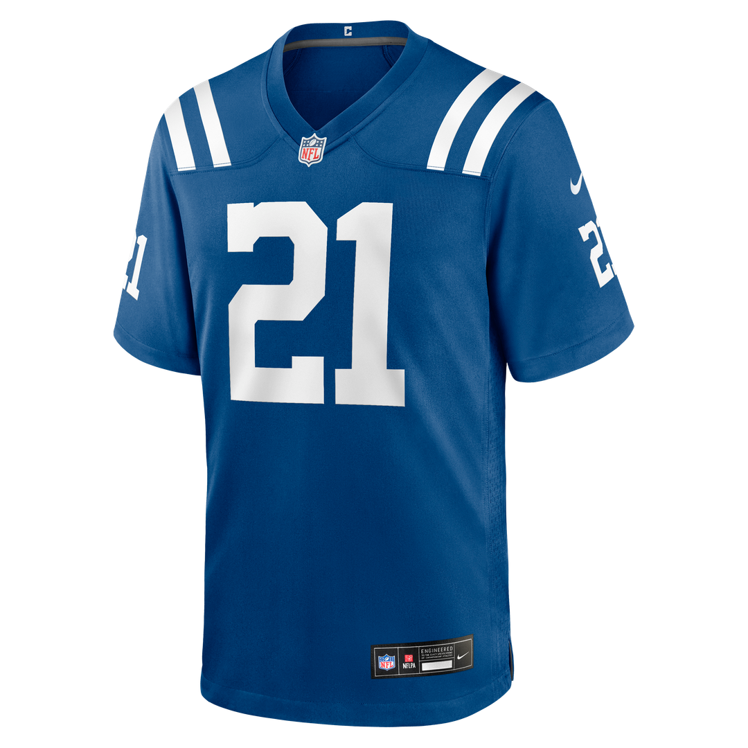 DJ Giddens Indianapolis Colts Nike Team Game Jersey - Royal