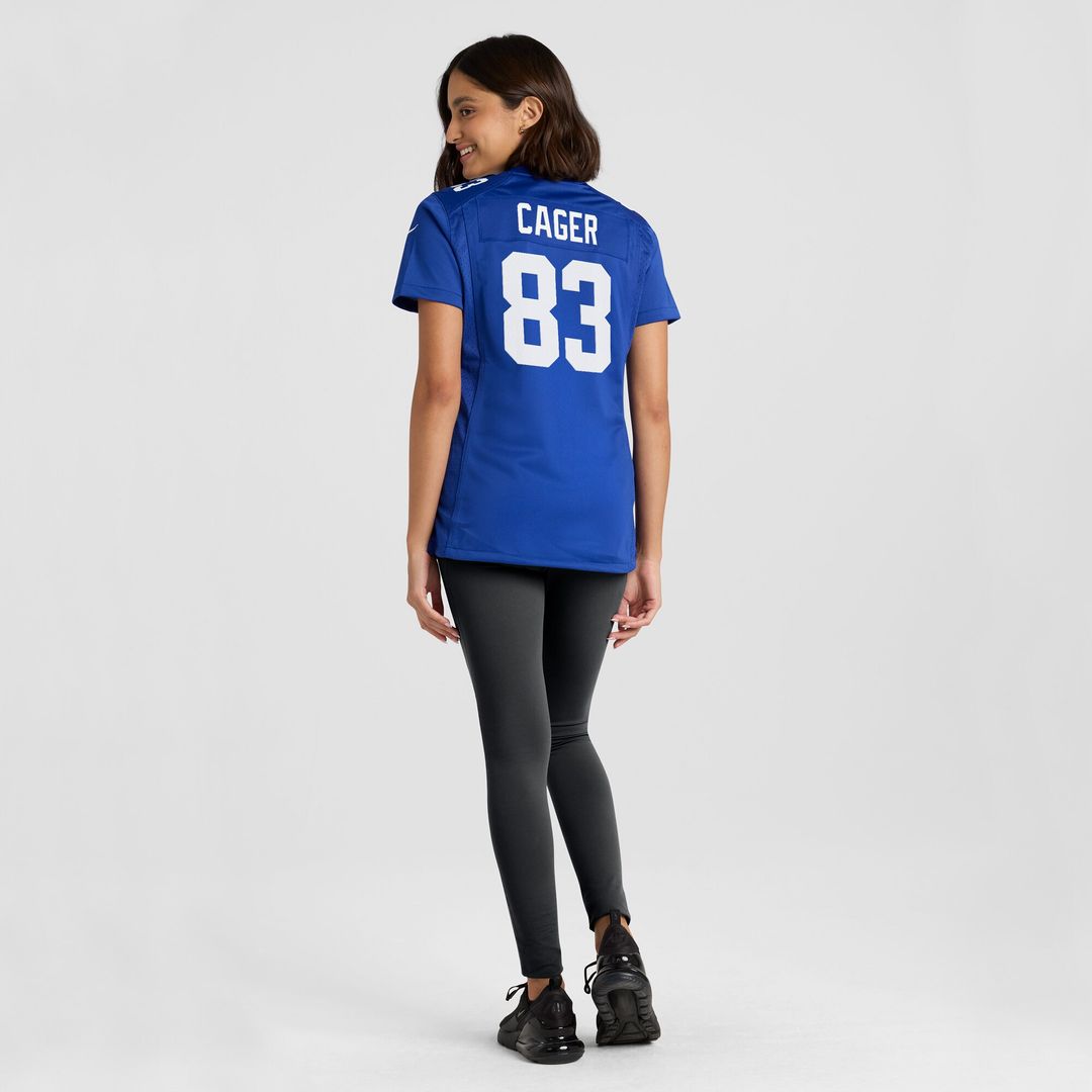 Lawrence Cager New York Giants Nike Women's Home Game Player Official Jersey - Royal
