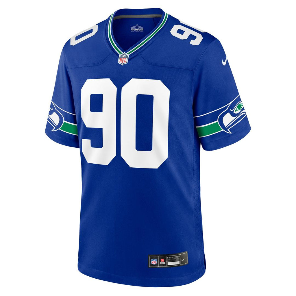 Jarran Reed Seattle Seahawks Nike  Game Official Jersey -  College Navy