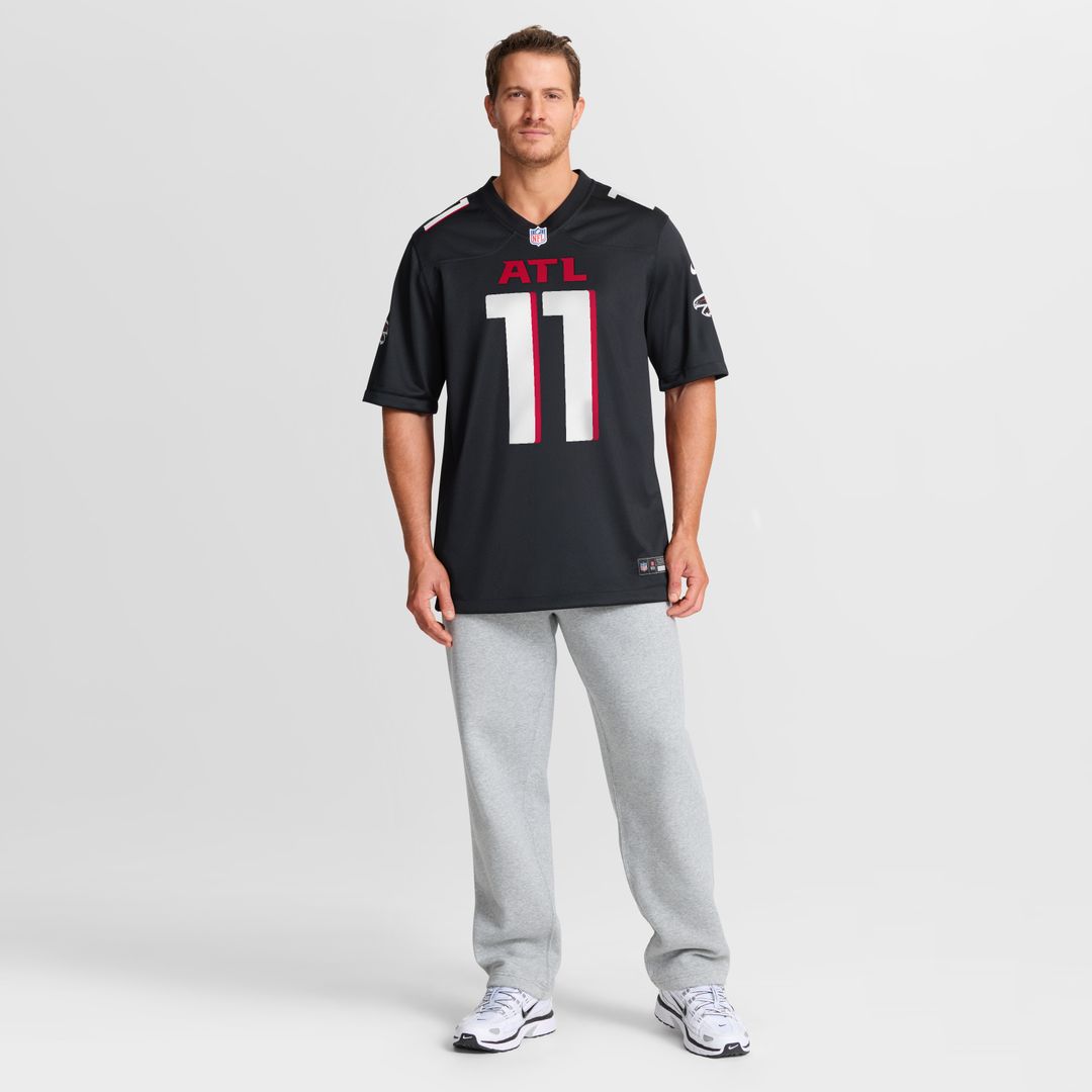 Jalon Walker Atlanta Falcons Nike Team Game Jersey - Black
