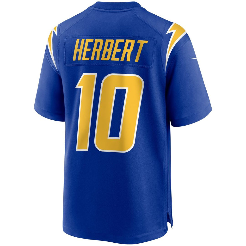Justin Herbert Los Angeles Chargers Nike Alternate Game Official Jersey - Royal