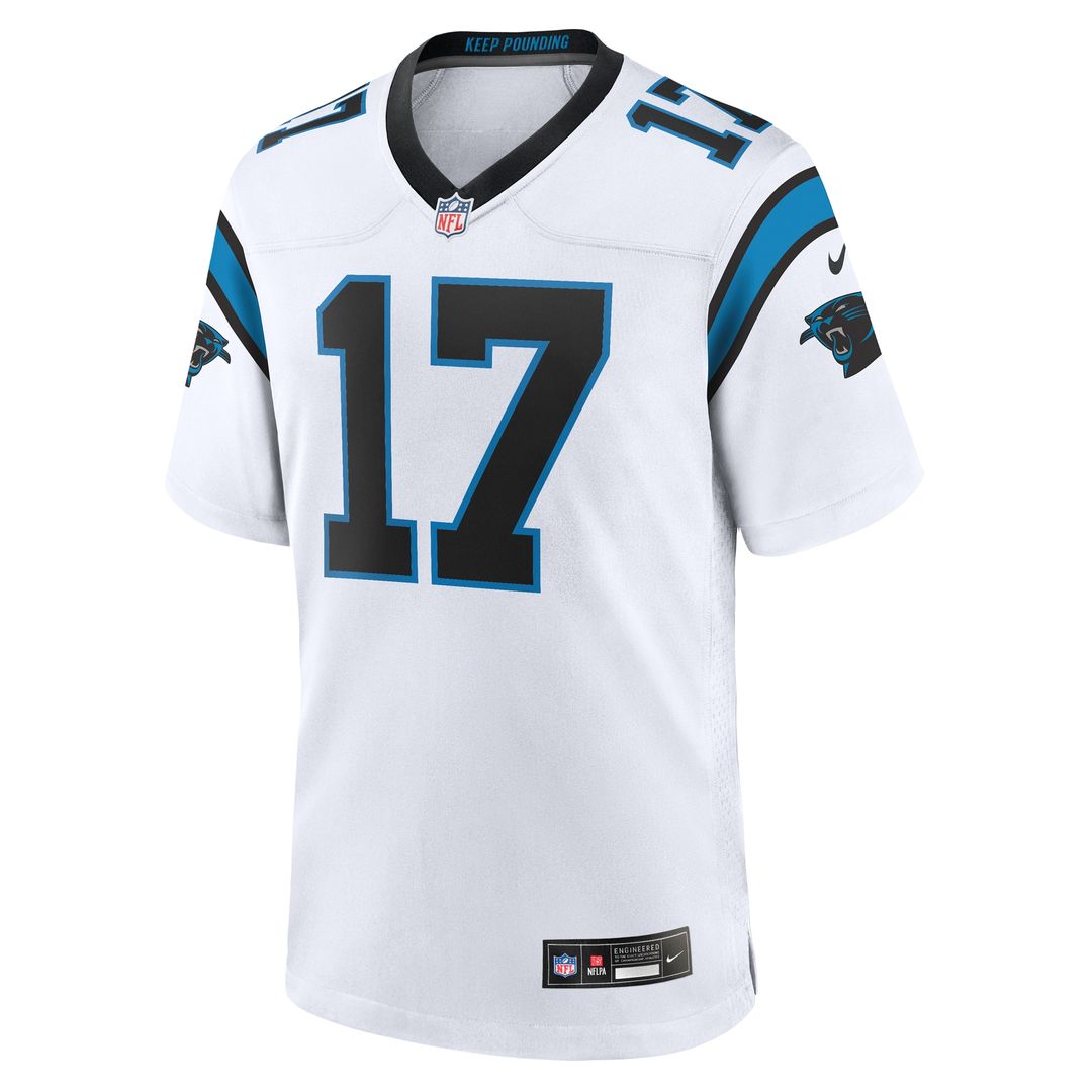 Xavier Legette Carolina Panthers Nike Game Jersey - White
