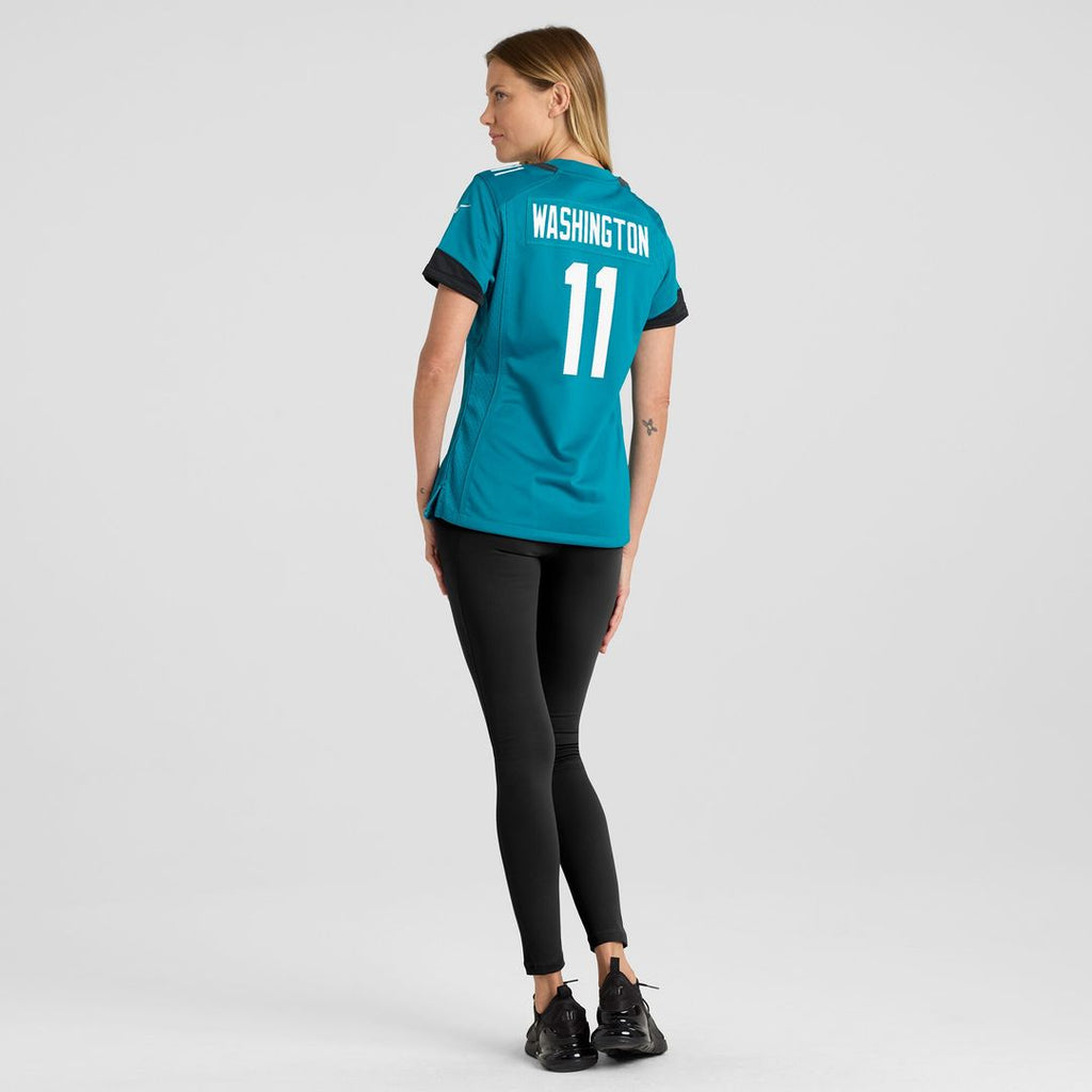 Parker Washington Jacksonville Jaguars Nike Women's Team Game Jersey - Teal