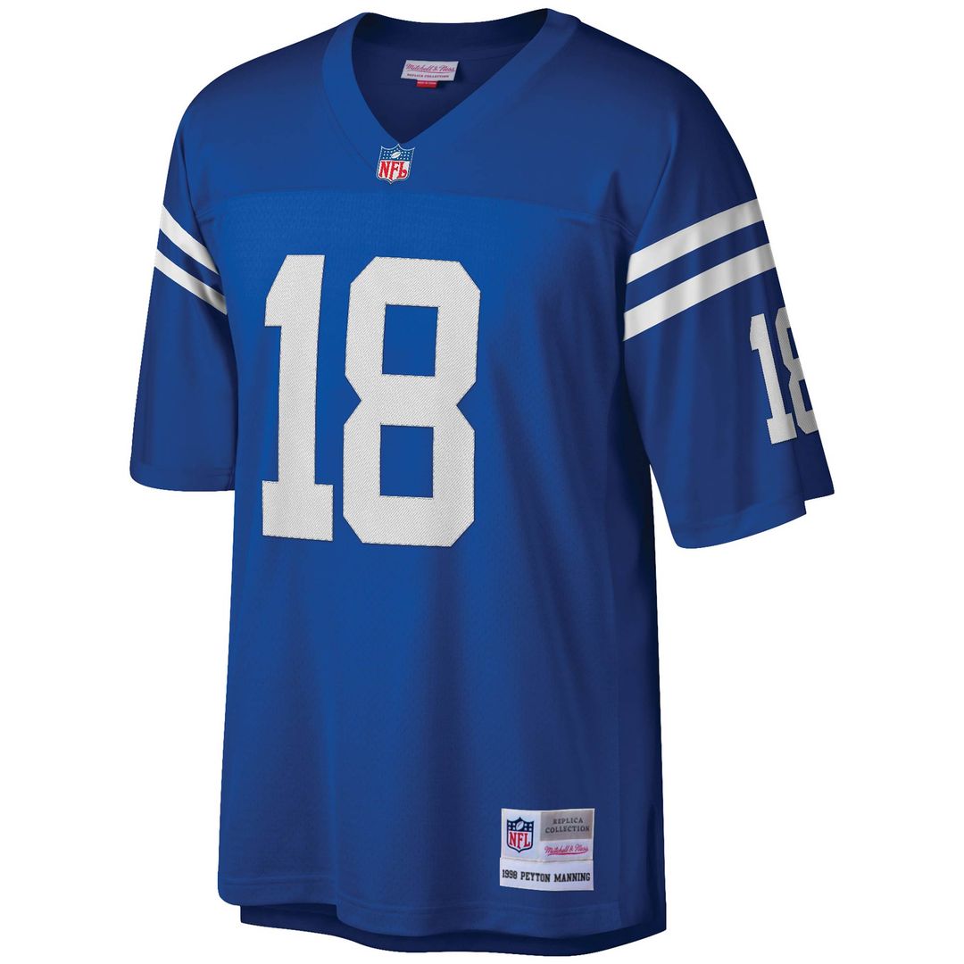 Peyton Manning Indianapolis Colts Mitchell & Ness Legacy Replica Official Jersey - Royal