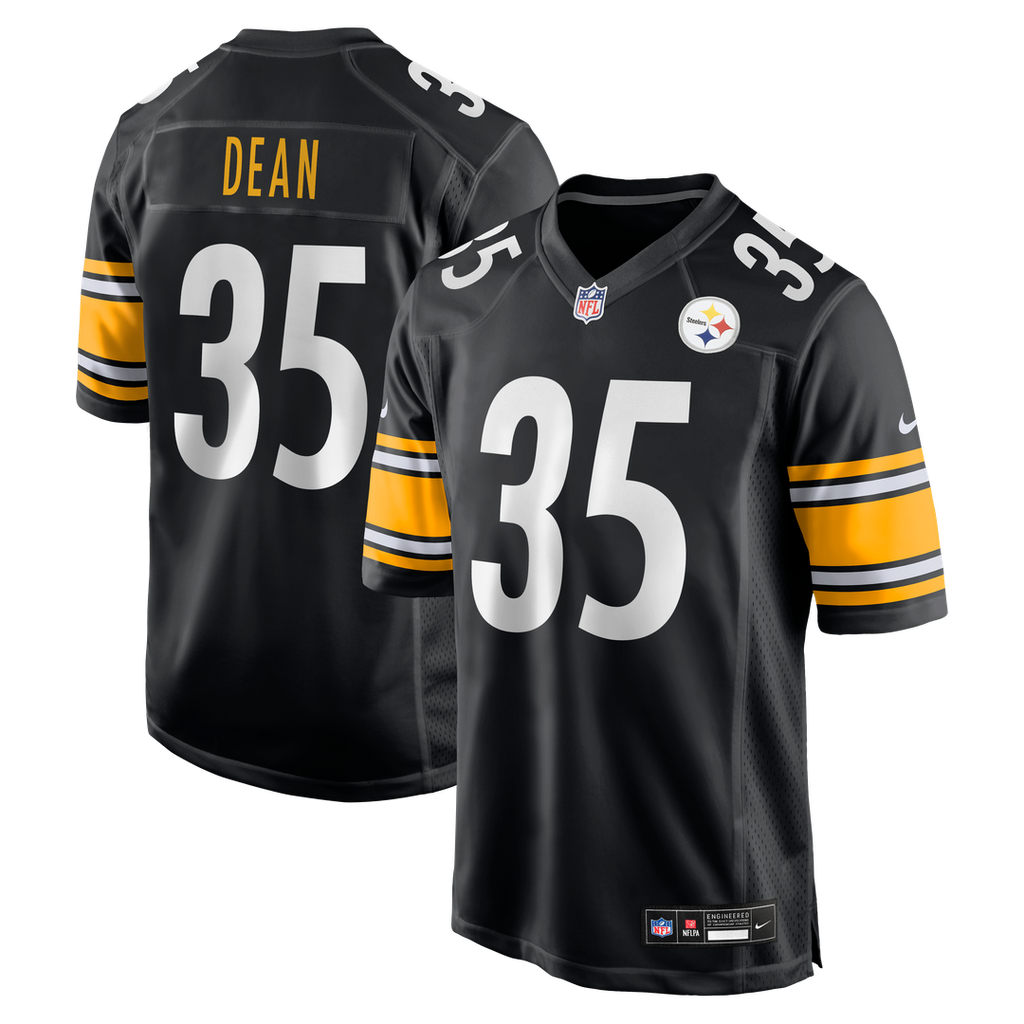 Jamel Dean Pittsburgh Steelers Nike Team Game Official Jersey -  Black