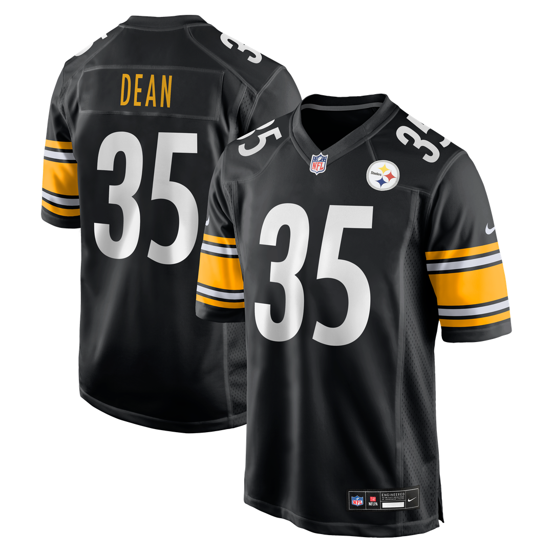 Jamel Dean Pittsburgh Steelers Nike Team Game Official Jersey -  Black