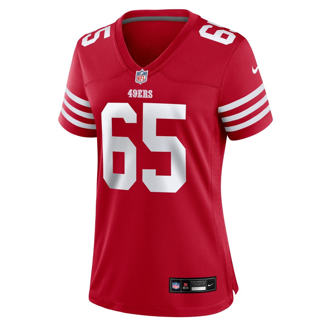Drew Moss San Francisco 49ers Nike Women's Team Game Official Jersey -  Scarlet