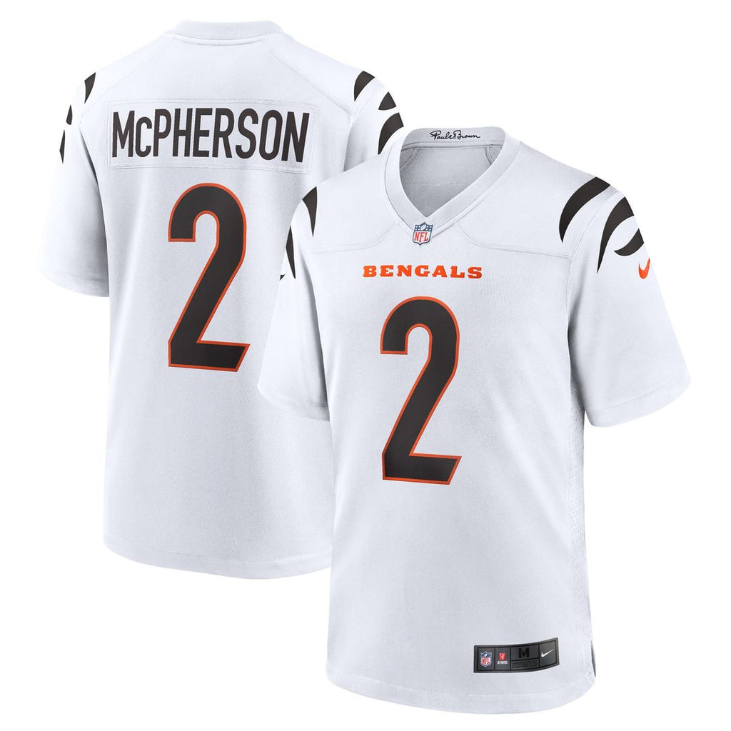 Evan McPherson Cincinnati Bengals Nike Game Player Official Jersey - White