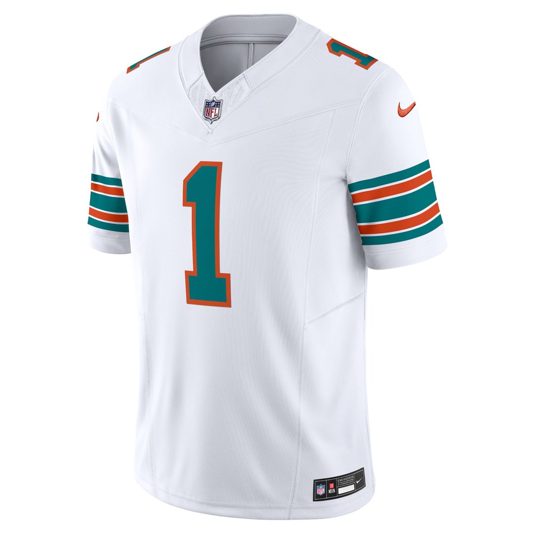Tua Tagovailoa Miami Dolphins Nike Vapor F.U.S.E. Limited Official Jersey - White