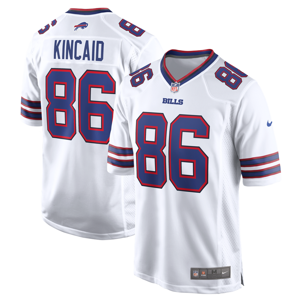 Dalton Kincaid Buffalo Bills Nike Game Jersey - White