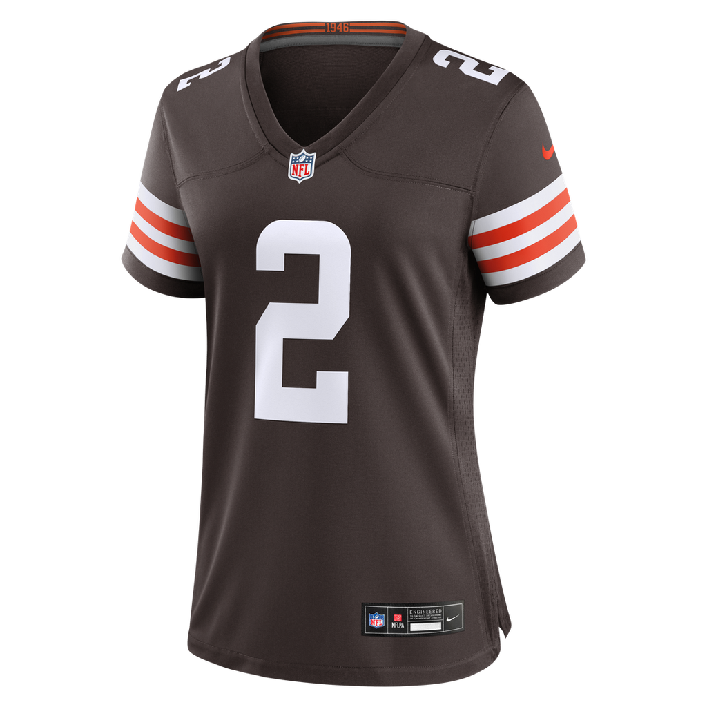 Shedeur Sanders Cleveland Browns Nike Women's Team Game Official Jersey -  Brown