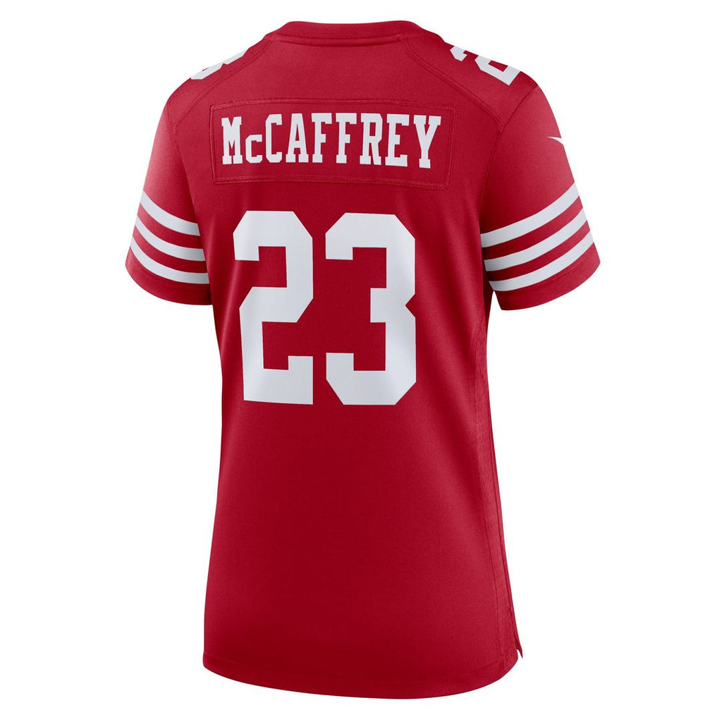 Christian McCaffrey San Francisco 49ers Nike Women's Player Official Jersey - Scarlet