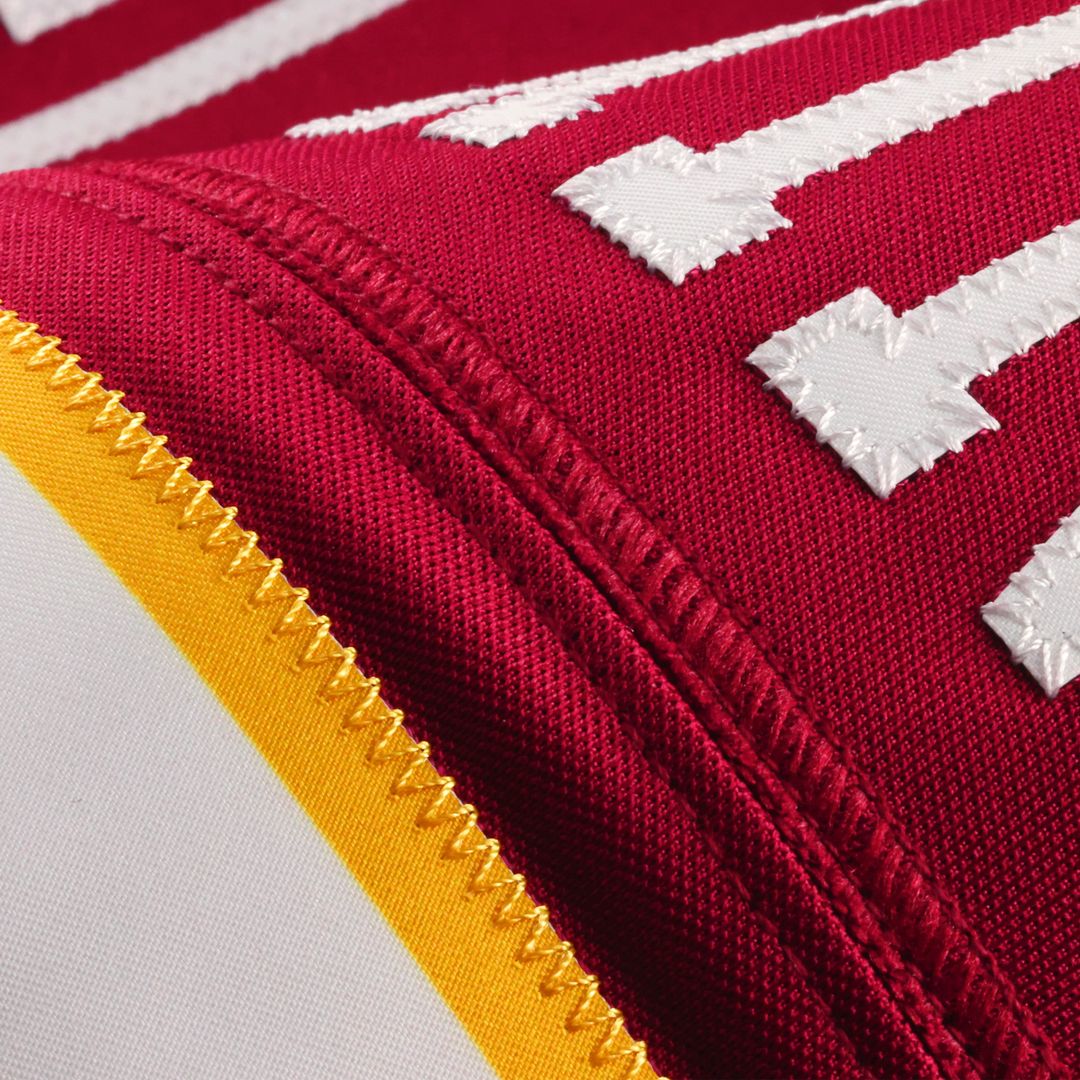 Jayden Daniels Washington Commanders Nike Vapor F.U.S.E. Stitched Limited Official Jersey - Burgundy