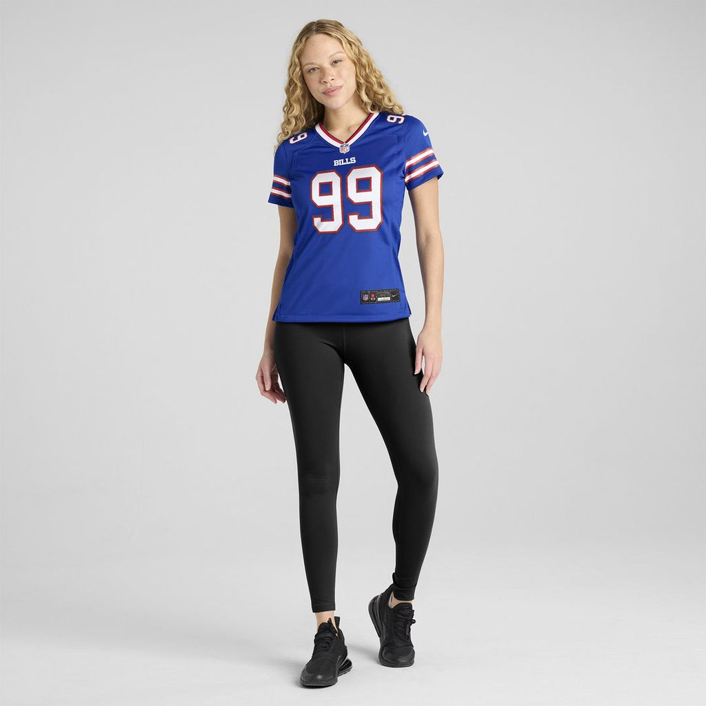 Larry Ogunjobi Buffalo Bills Nike Women's Team Game Jersey - Royal