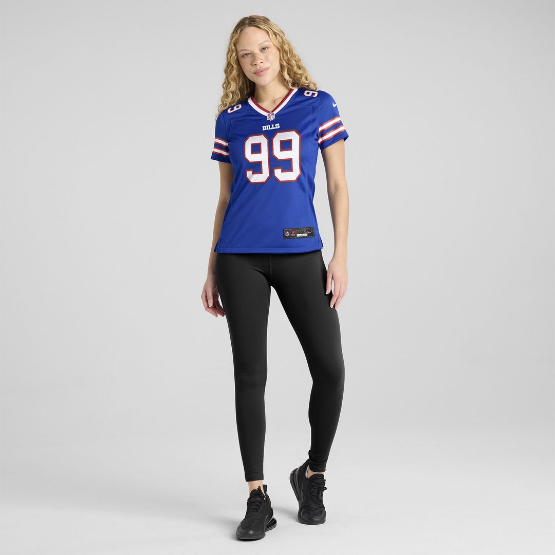 Larry Ogunjobi Buffalo Bills Nike Women's Team Game Jersey - Royal