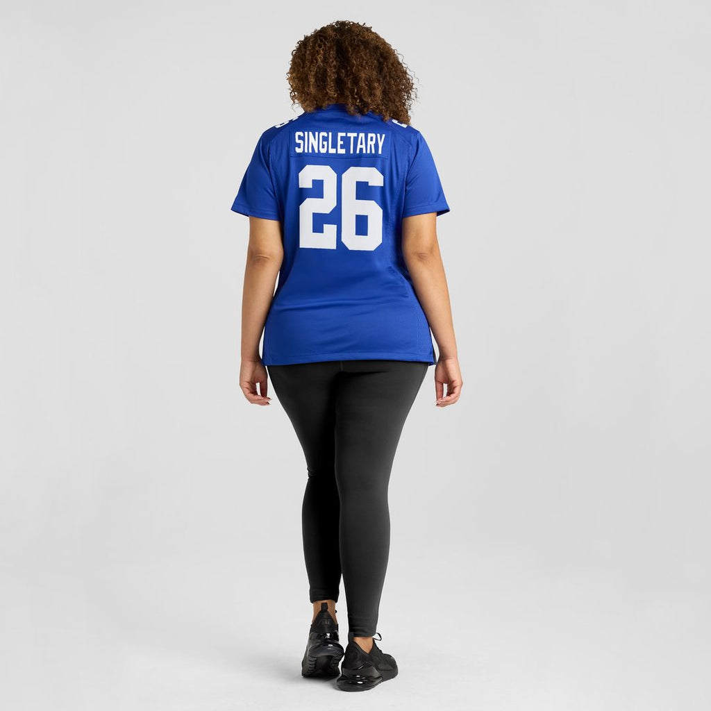Devin Singletary New York Giants Nike Women's Alternate Game Official Jersey - Century Red