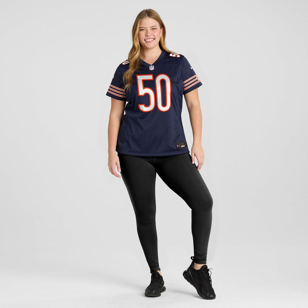 Grady Jarrett Chicago Bears Nike Women's Team Game Jersey - Navy
