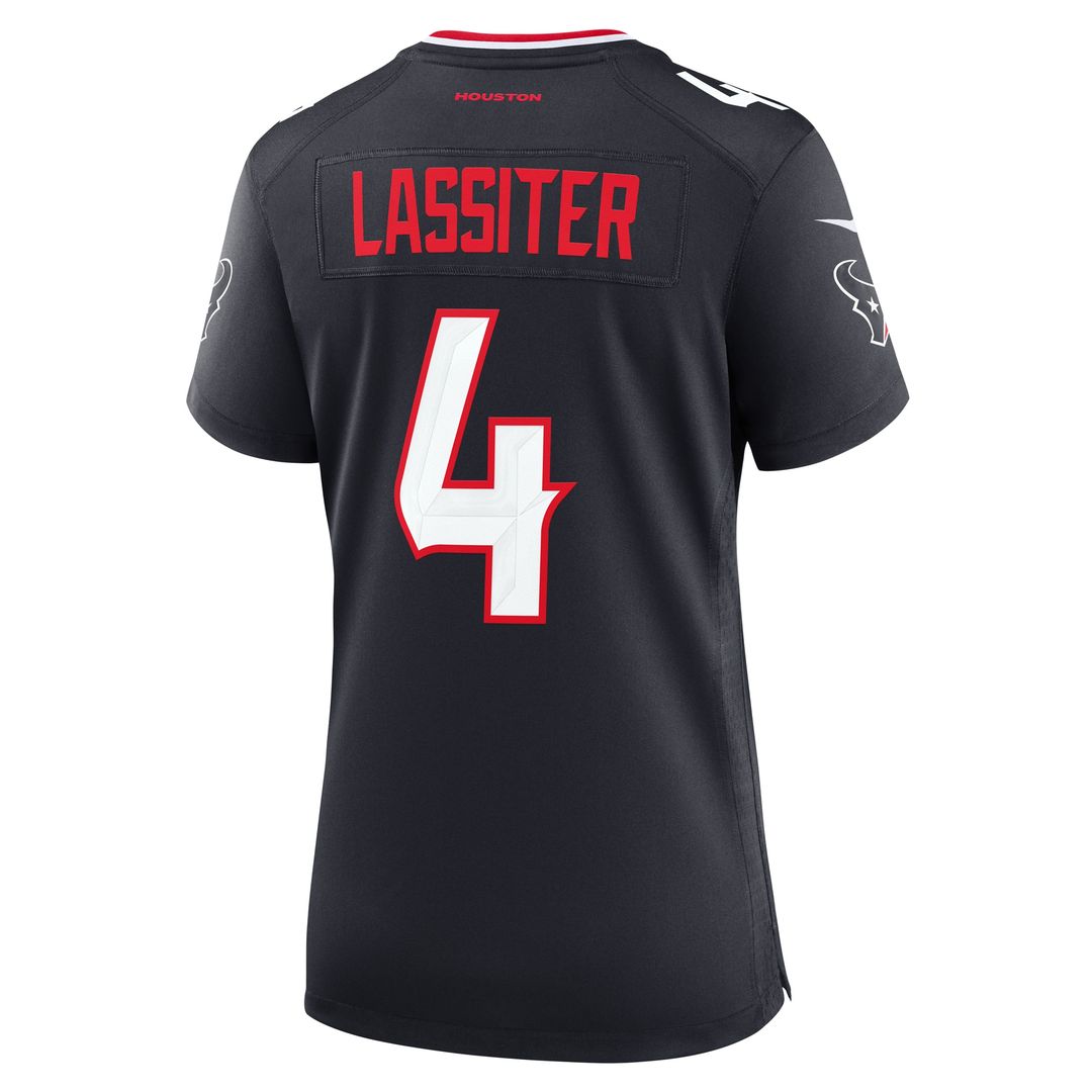 Kamari Lassiter Houston Texans Nike Women's Team Game Official Jersey -  Navy
