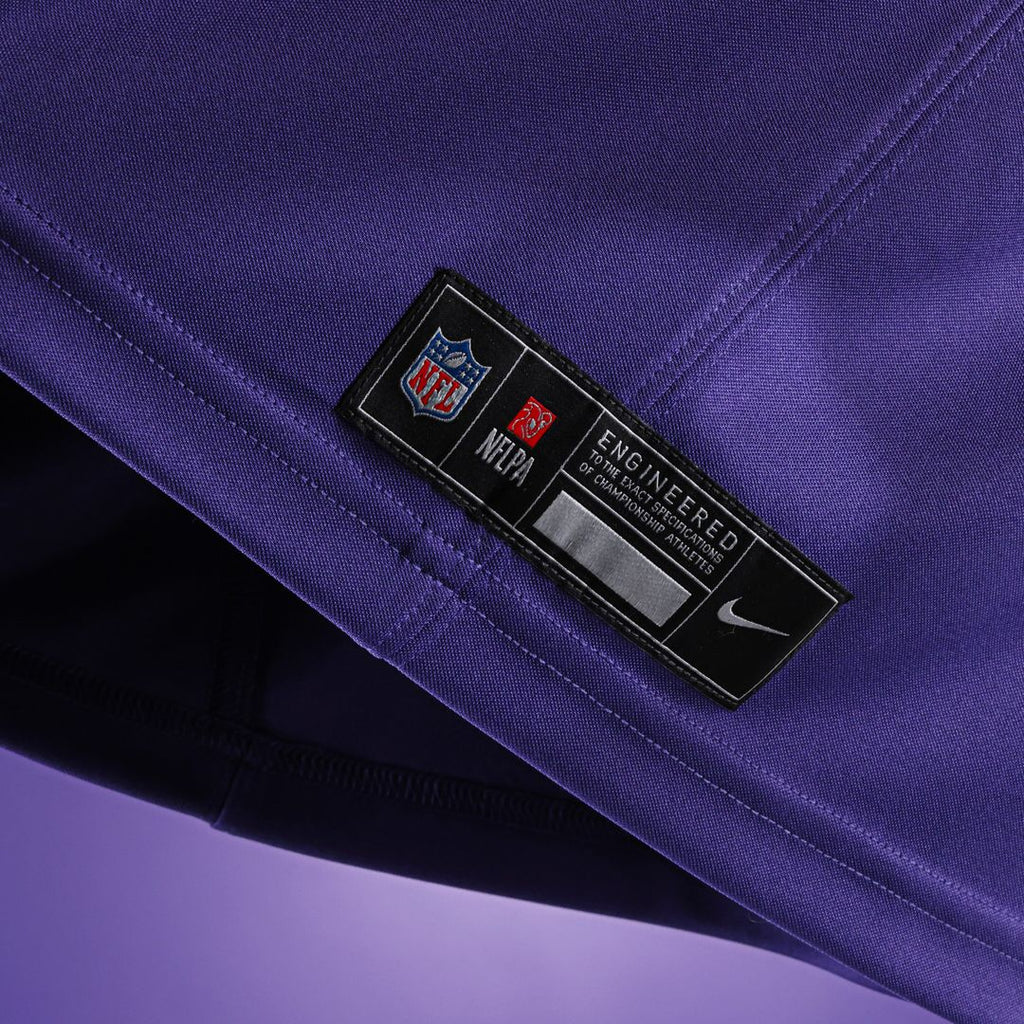 Roquan Smith Baltimore Ravens Nike Vapor F.U.S.E. Stitched Limited Official Jersey - Purple