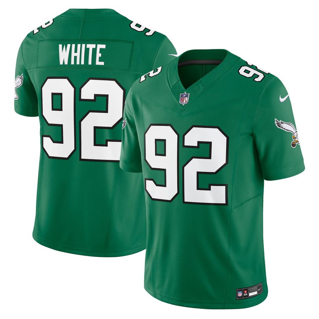 Reggie White Philadelphia Eagles Nike Alternate Vapor F.U.S.E. Limited Official Jersey - Kelly Green