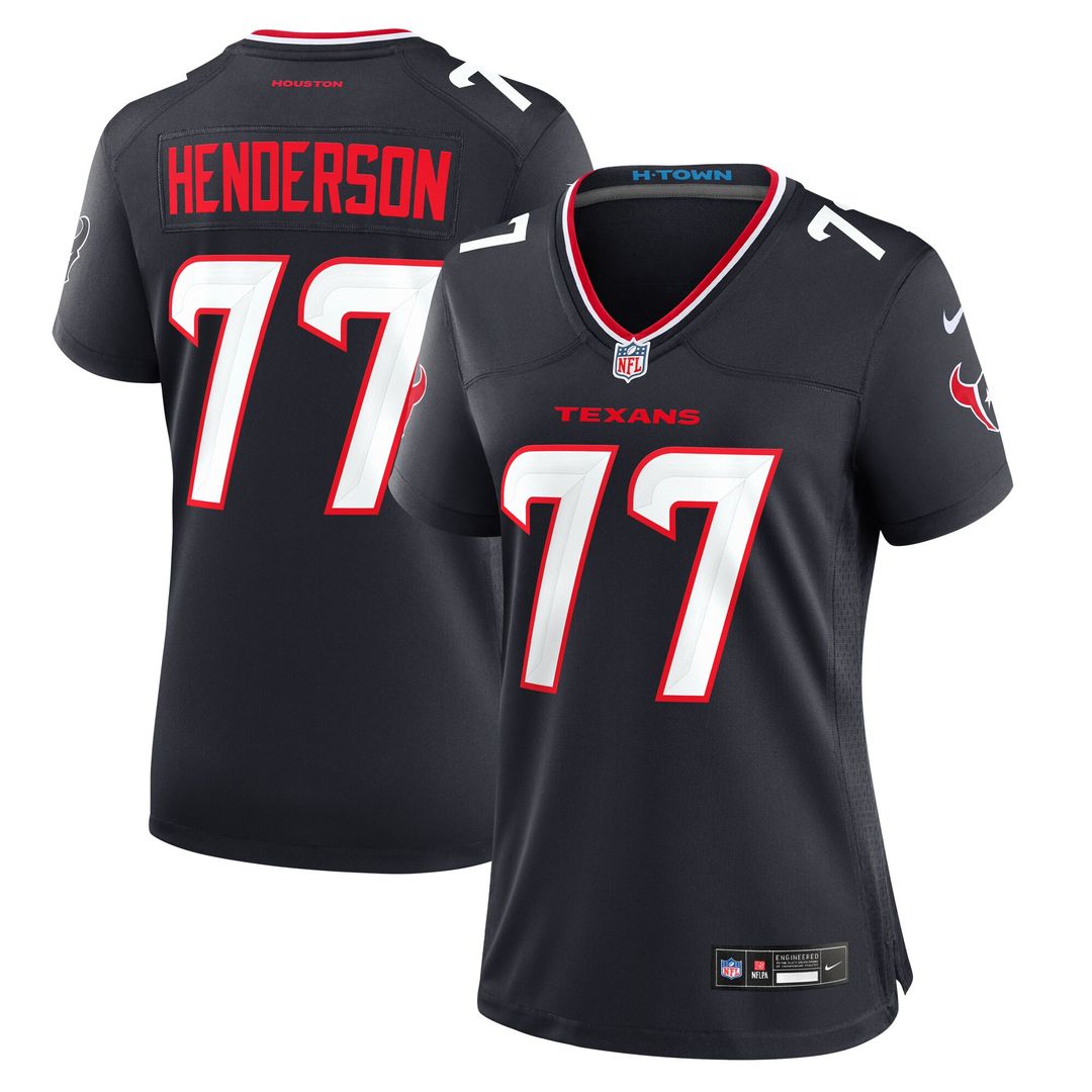 LaDarius Henderson Houston Texans Nike Women's Game Jersey - Navy