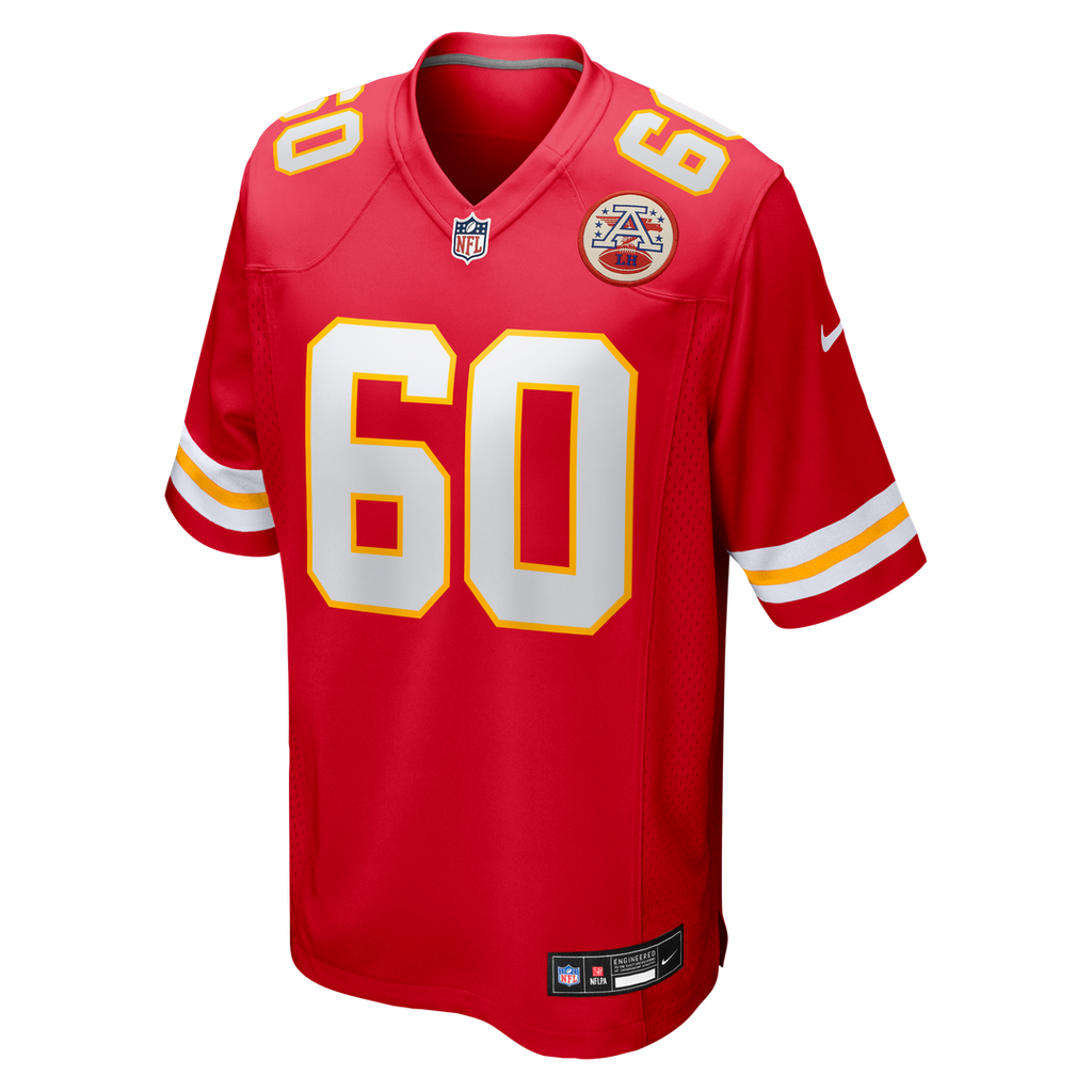 Hunter Nourzad Kansas City Chiefs Nike  Game Official Jersey -  Red