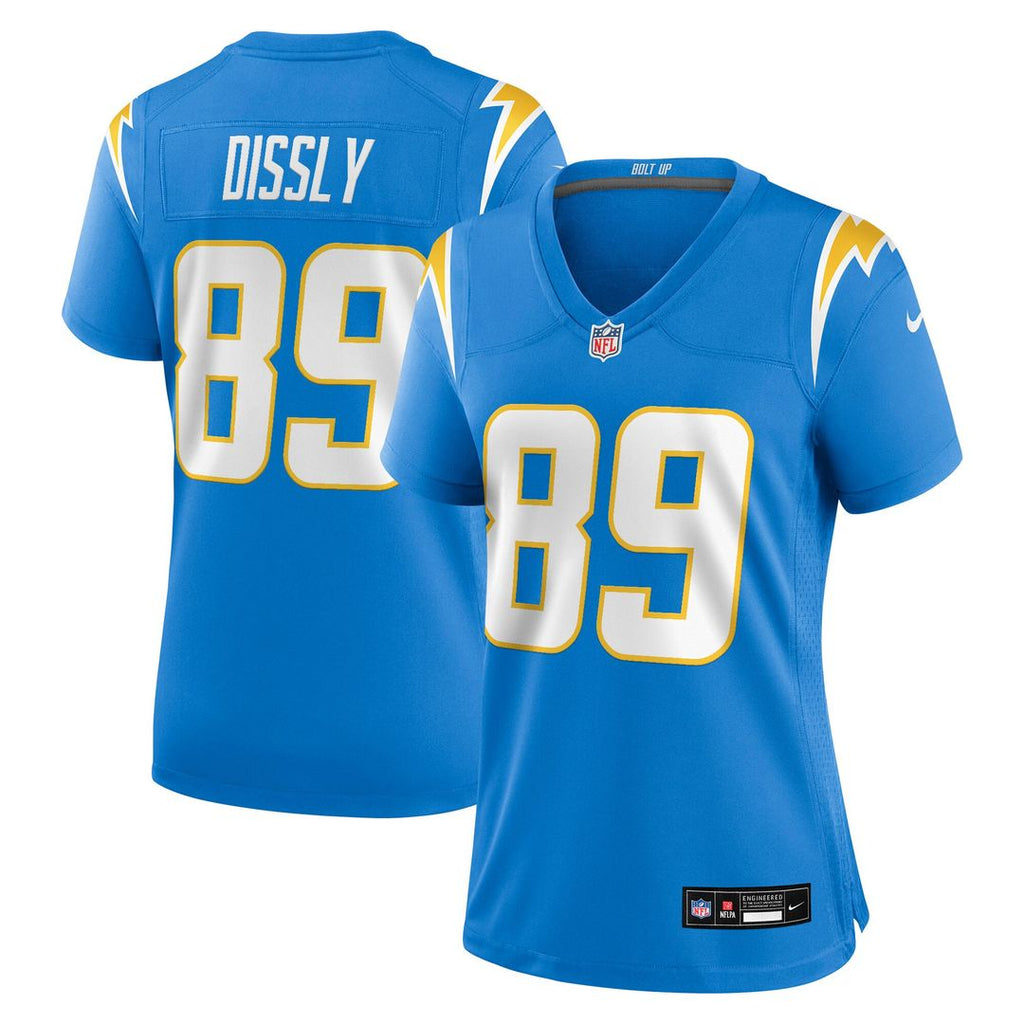 Will Dissly Los Angeles Chargers Nike Women's Team Game Official Jersey -  Powder Blue