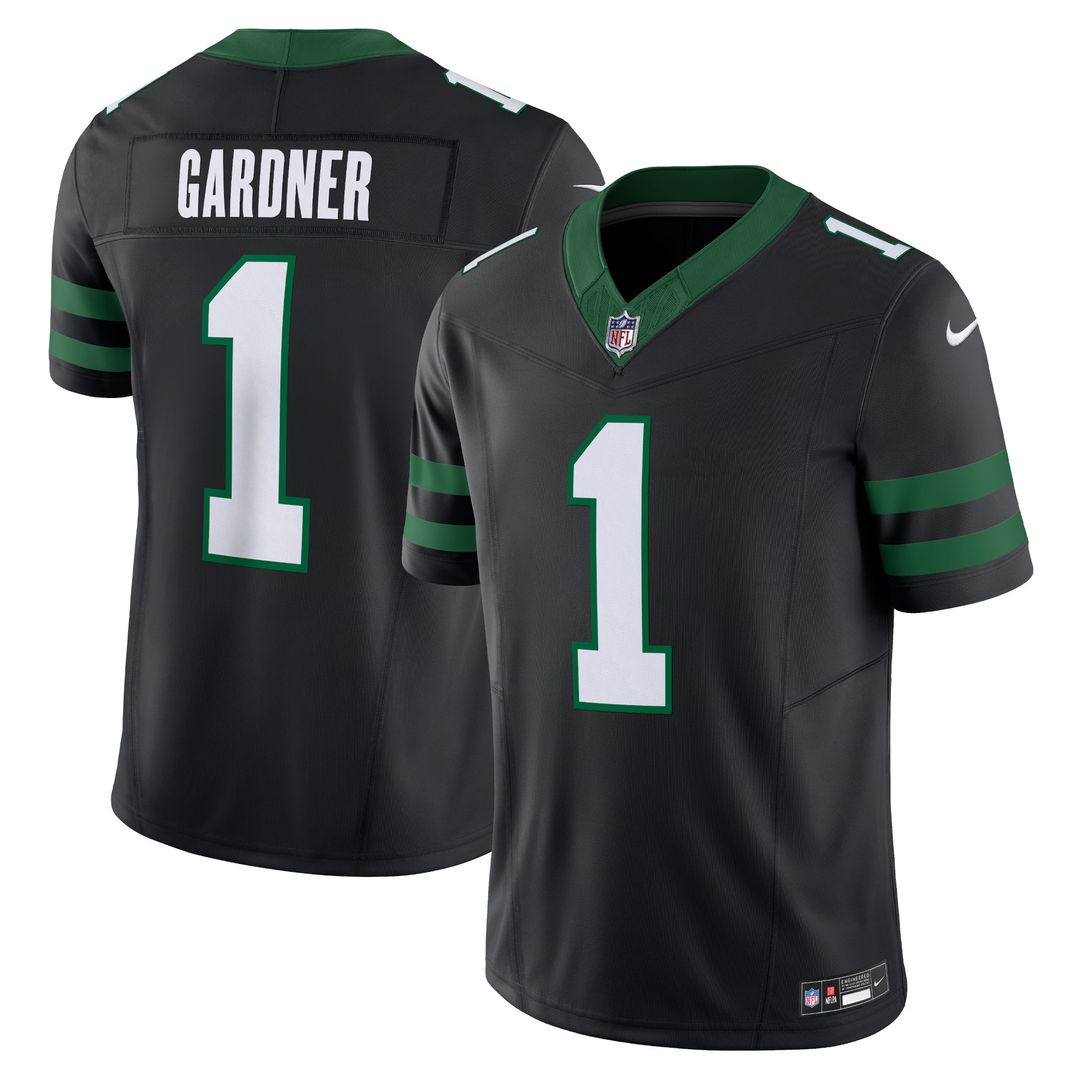 Ahmad Sauce Gardner New York Jets Nike Vapor F.U.S.E. Limited Official Jersey  - Legacy White