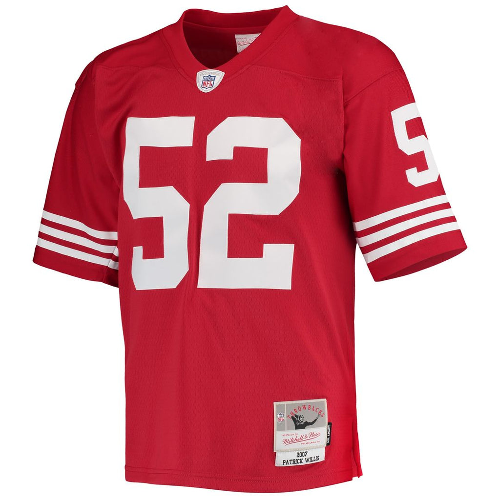 Patrick Willis San Francisco 49ers Mitchell & Ness Legacy Replica Official Jersey - Scarlet