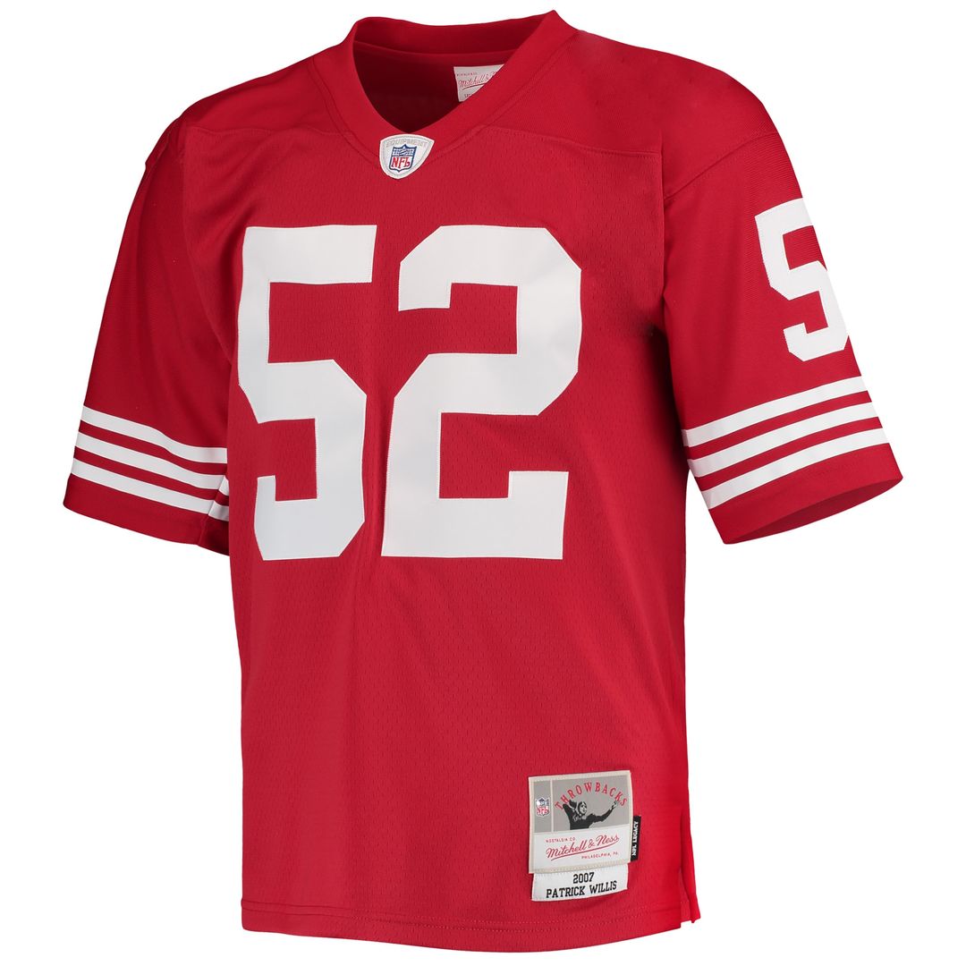 Patrick Willis San Francisco 49ers Mitchell & Ness Legacy Replica Official Jersey - Scarlet