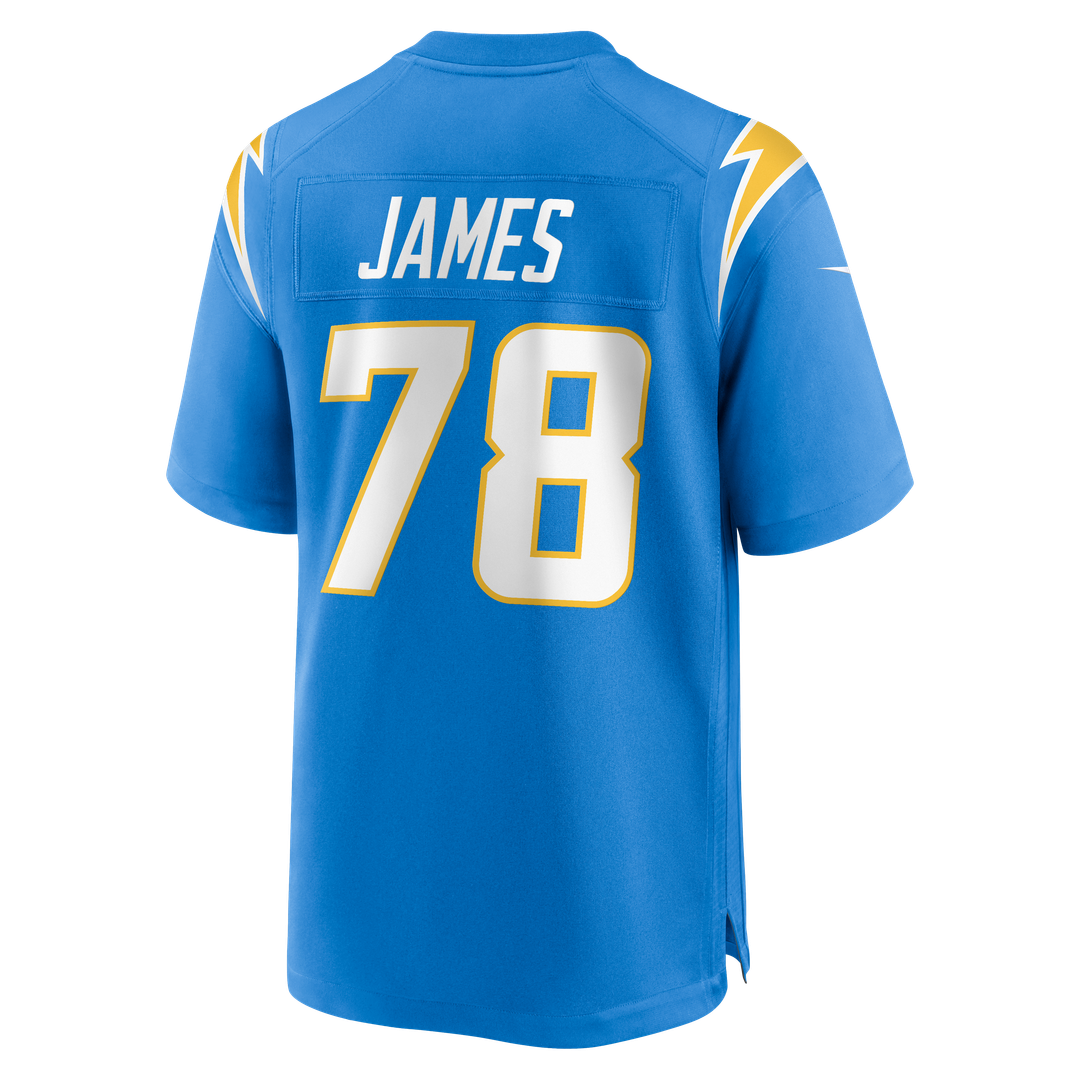 Andre James Los Angeles Chargers Nike Team Game Jersey - Powder Blue