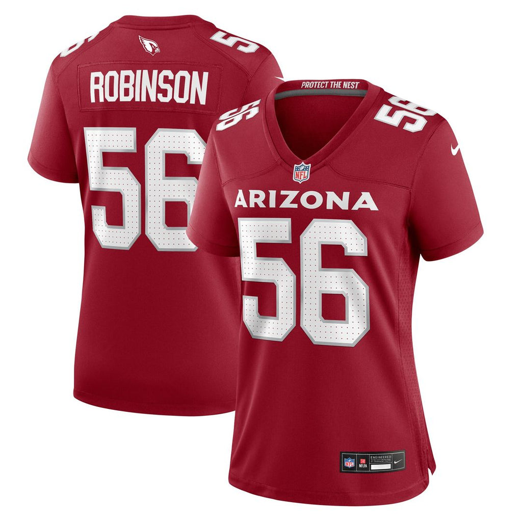 Darius Robinson Arizona Cardinals Nike Women's  Game Official Jersey -  Cardinal