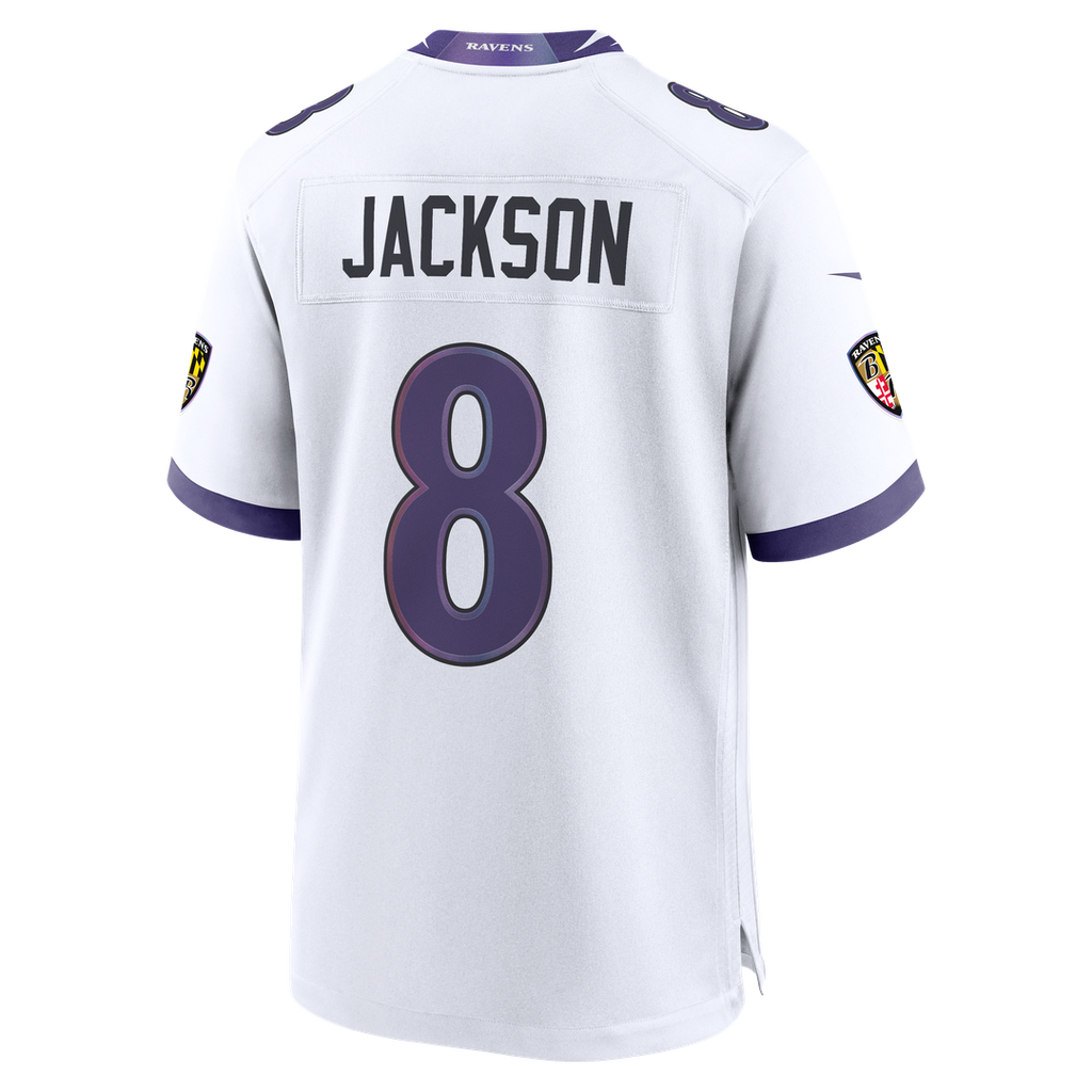 Lamar Jackson Baltimore Ravens Nike Alternate Game Official Jersey - Black