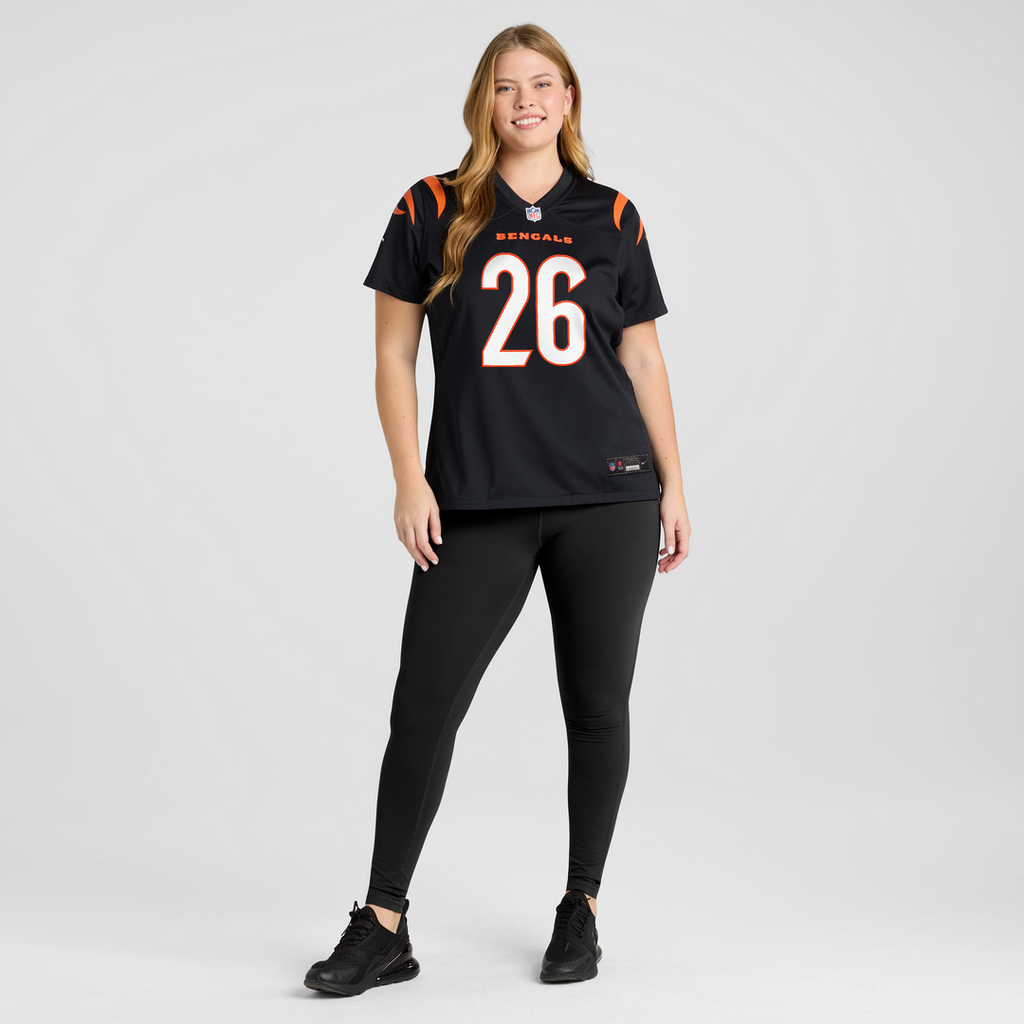 Ja'Sir Taylor Cincinnati Bengals Nike Women's Team Game Jersey - Black