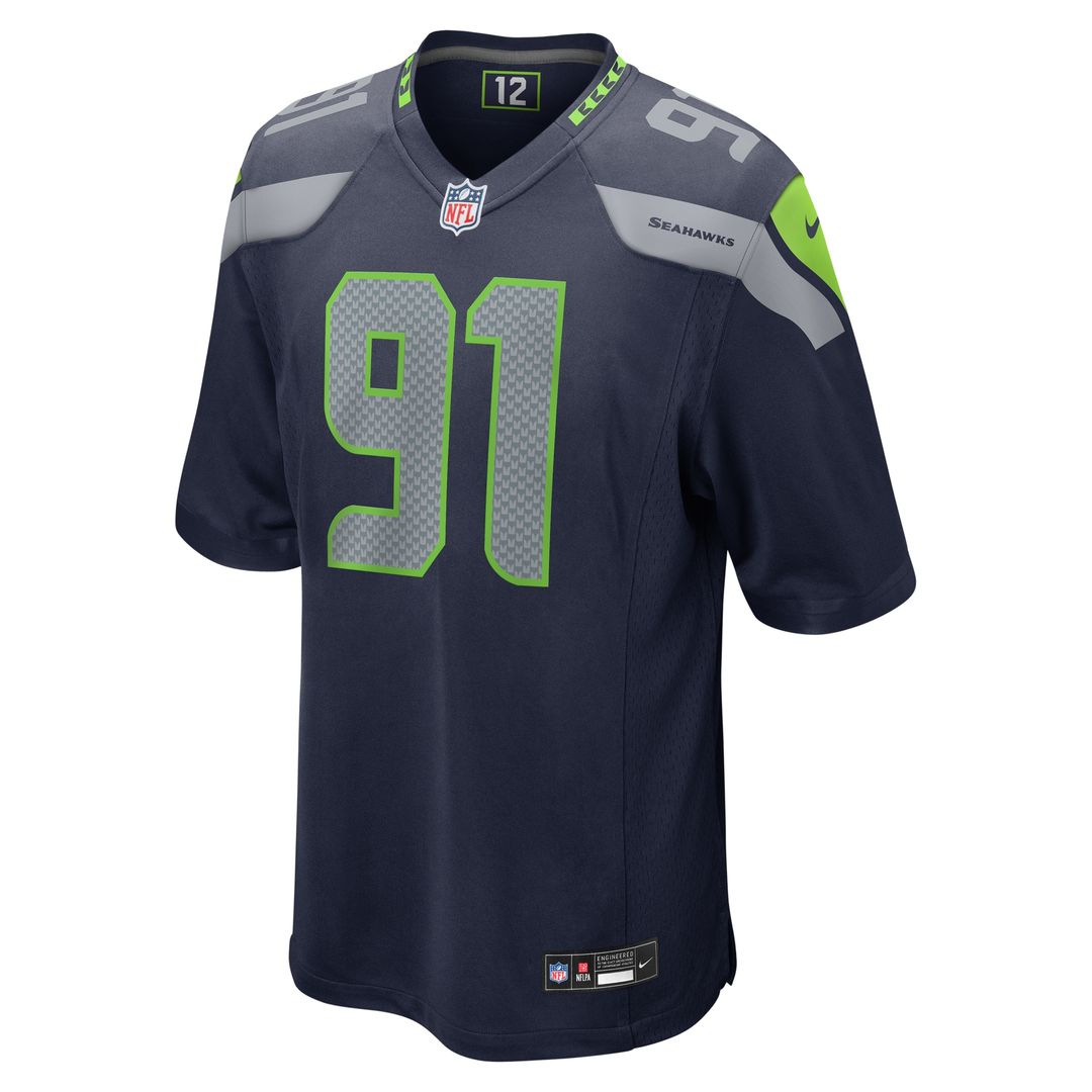 Byron Murphy II Seattle Seahawks Nike  Player Game Official Jersey - College Navy