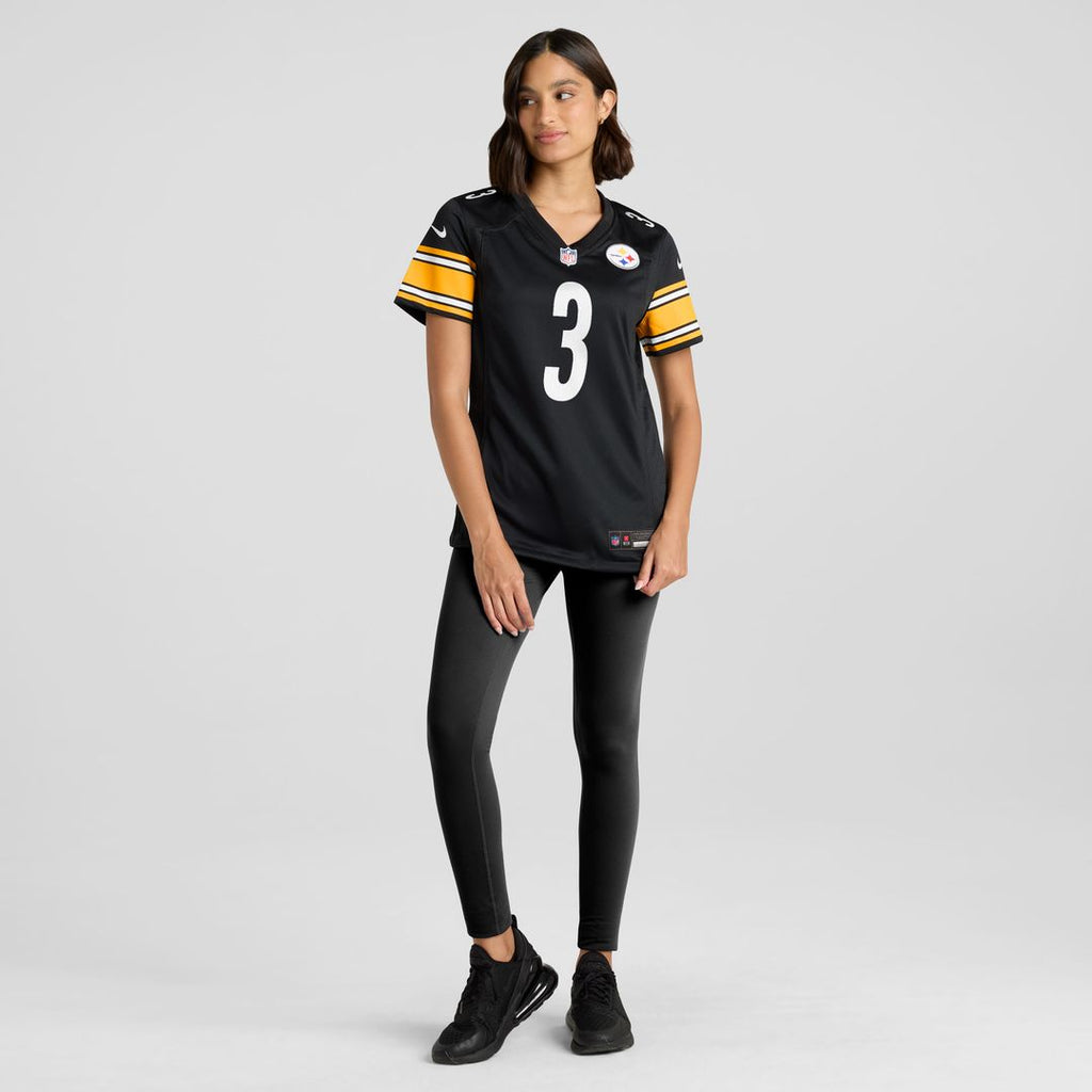 Jaquan Brisker Pittsburgh Steelers Nike Women's Team Game Official Jersey -  Black