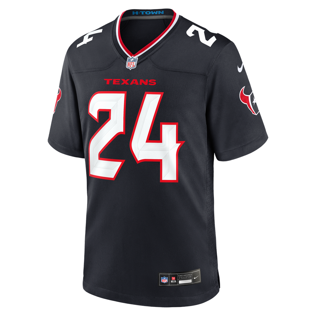 Derek Stingley Jr. Houston Texans Nike Game Official Jersey - Navy