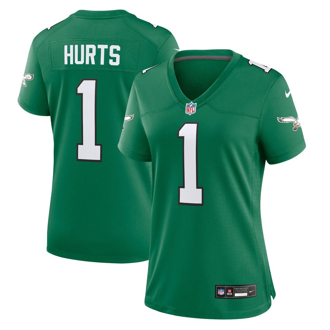 Jalen Hurts Philadelphia Eagles Nike Women's Game Jersey - White