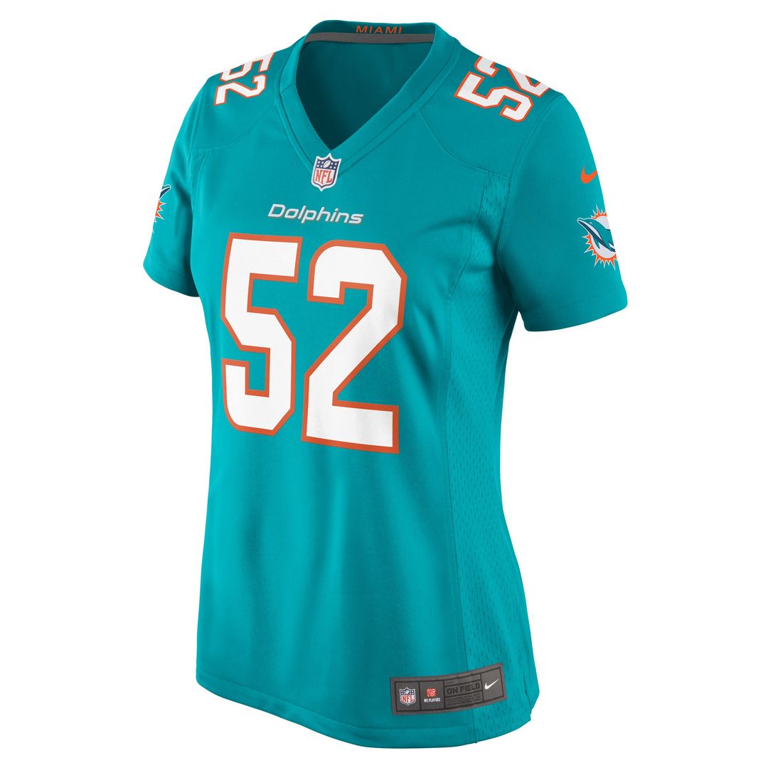 Patrick Paul Miami Dolphins Nike Women's  Game Official Jersey -  Aqua