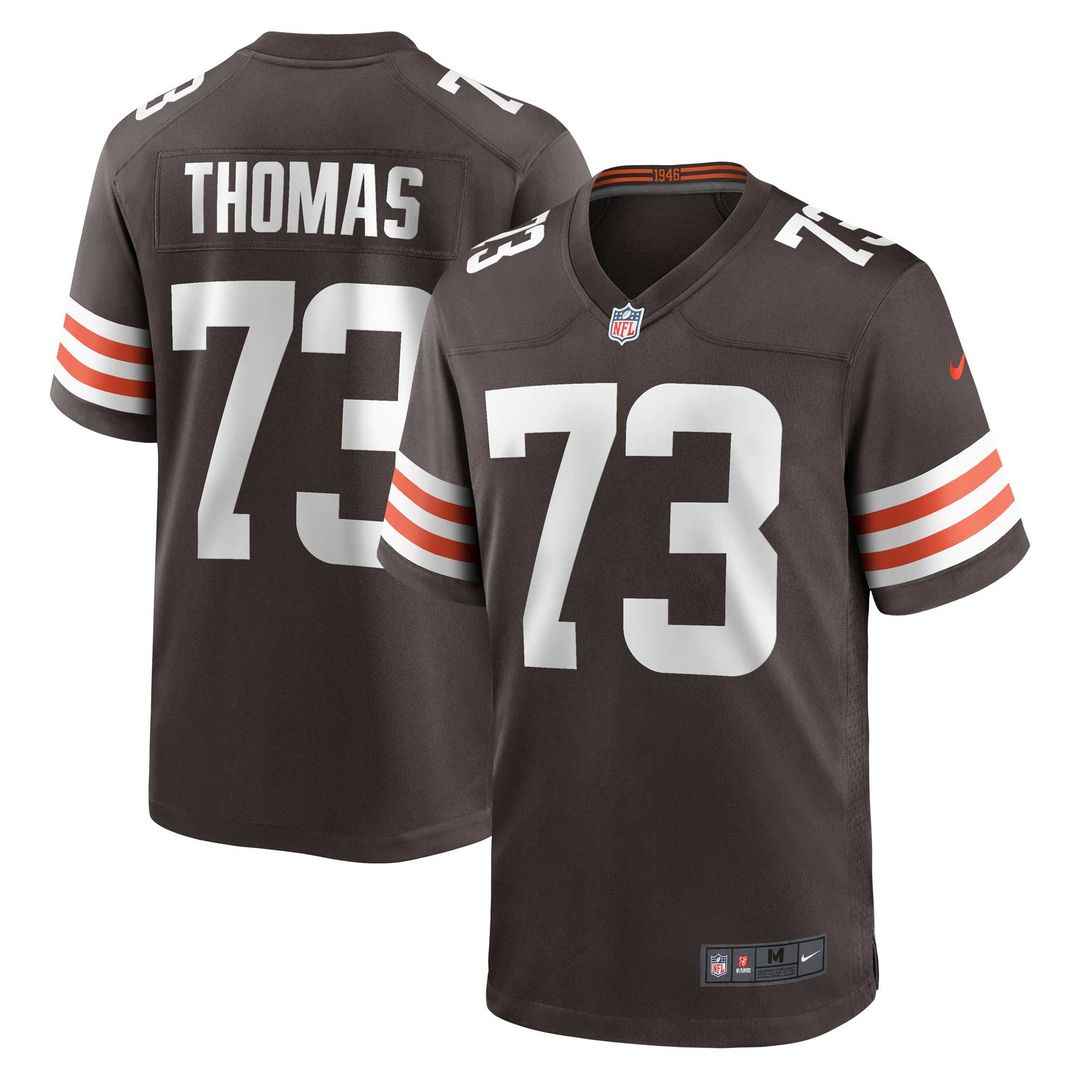 Joe Thomas Cleveland Browns Nike Retired Player Game Official Jersey - Brown