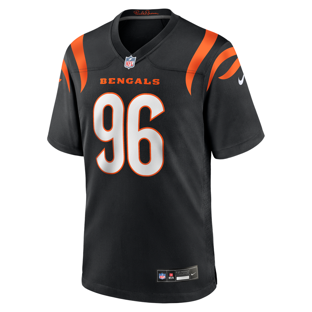 Cam Sample Cincinnati Bengals Nike Game Official Jersey - Black