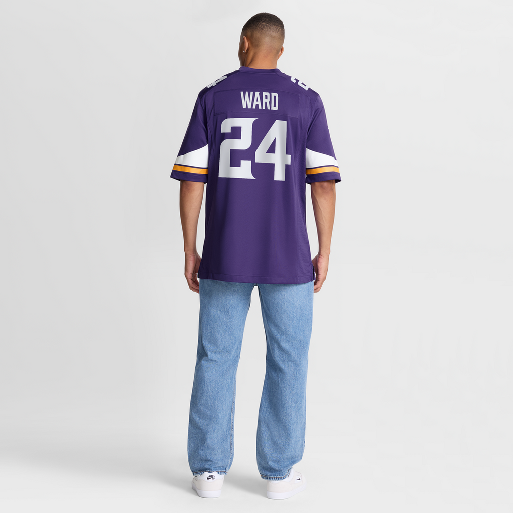 Jay Ward Minnesota Vikings Nike Team Game Jersey - Purple