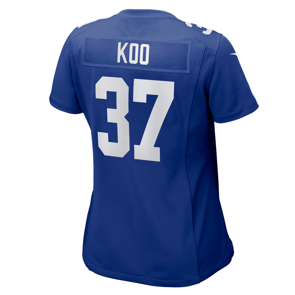 Younghoe Koo New York Giants Nike Women's Team Game Jersey - Royal