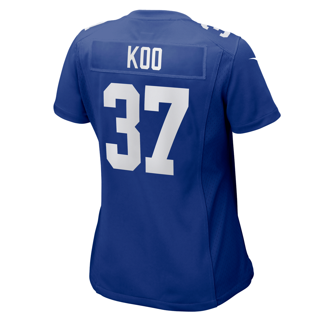 Younghoe Koo New York Giants Nike Women's Team Game Jersey - Royal
