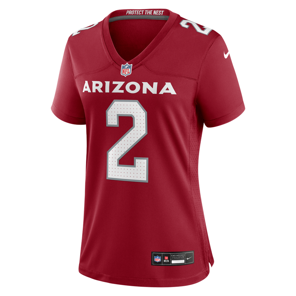 Will Johnson Arizona Cardinals Nike Women's Team Game Jersey - Cardinal