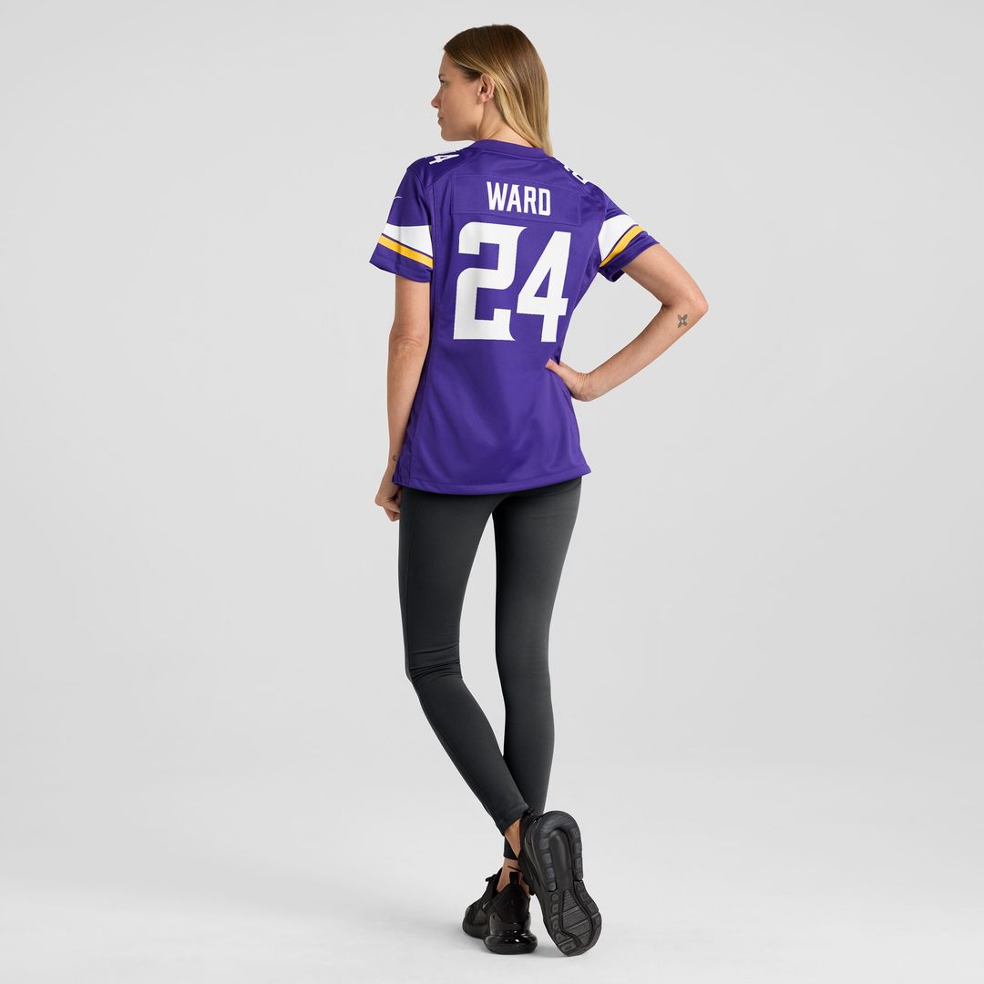 Jay Ward Minnesota Vikings Nike Women's Team Game Jersey - Purple