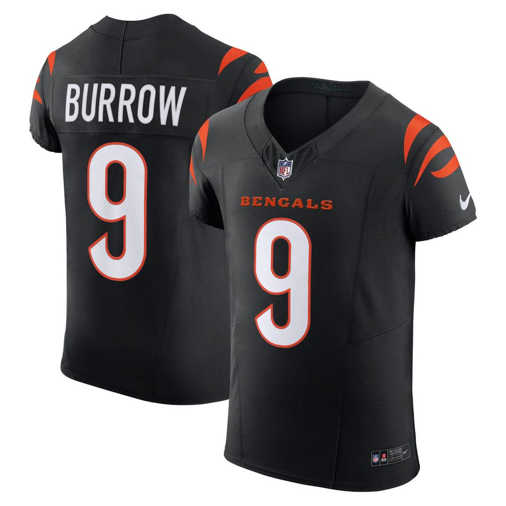Joe Burrow Cincinnati Bengals Nike  Vapor F.U.S.E. Elite Official Jersey - Black