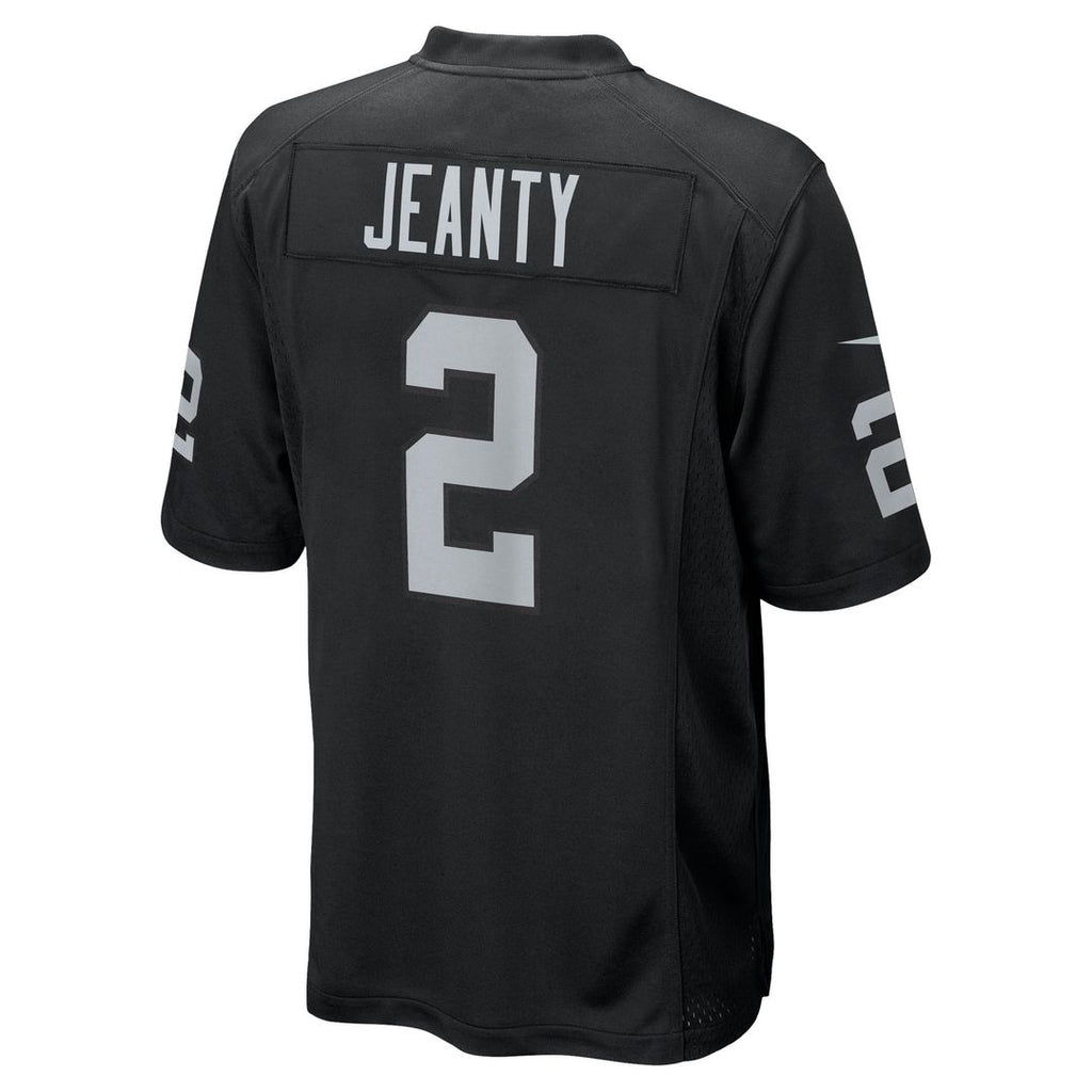 Ashton Jeanty Las Vegas Raiders Nike Team Game Official Jersey - Black